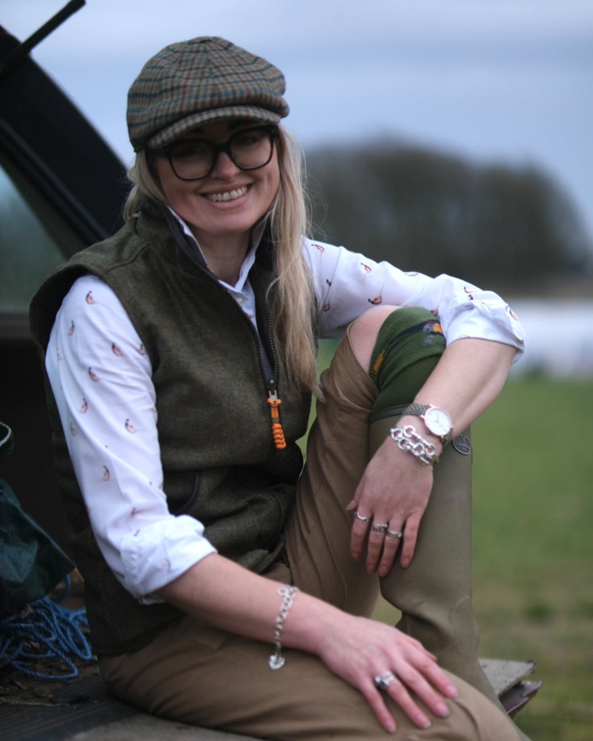 Ladies Partridge Reversible Gilet